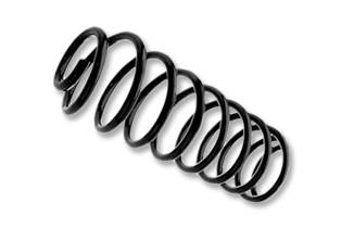 Spiralfjäder, Framaxel - skoda octavia ii, octavia combi ii, vw eos, golf v, jetta iii - OE 1K0 411 105BC, 1K0 411 105DC
