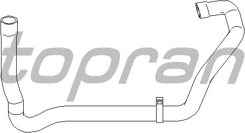 Kylarslang, Nedre, Avgas-/utsläppssidan Topran 721 831 TOPRAN