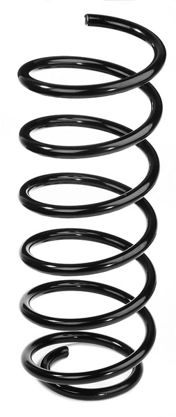 Spiralfjäder, framaxel höger, framaxel vänster