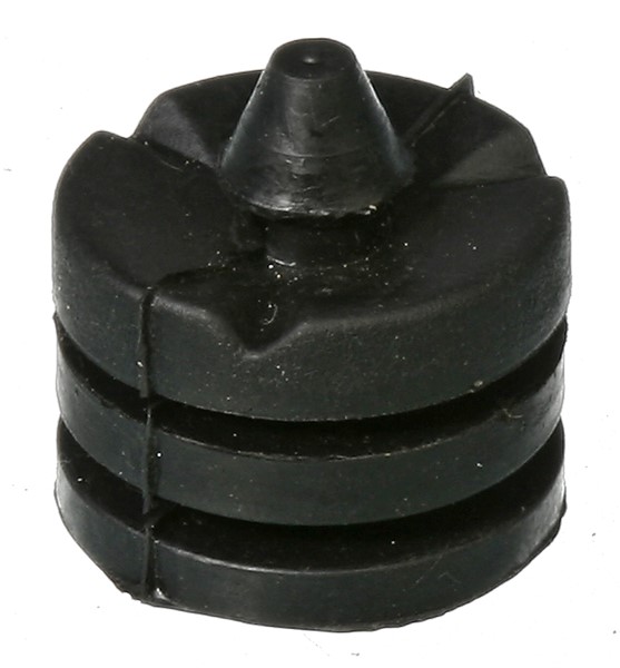 Gummiupphängning, ljuddämpare, Bak, Mitt