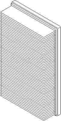 Luftfilter Topran 400 309 TOPRAN