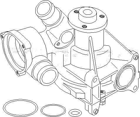 Vattenpump Topran 400 404 TOPRAN