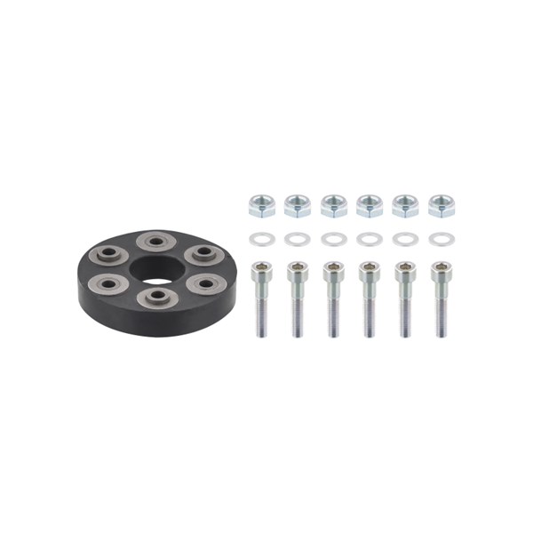 Led, kardanaxel, Bak, Fram