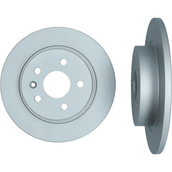 Bromsskiva Solid, Framaxel Topran 400 850 TOPRAN