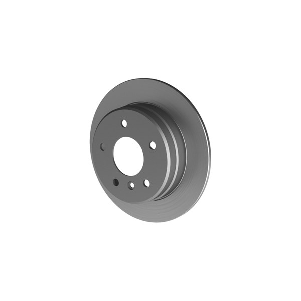 Bromsskiva Solid, Bakaxel Topran 401 056 TOPRAN