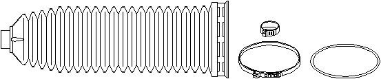Dammskydd, styrsystem, Tvåsidig Topran 401 784 TOPRAN Dammskydd, styrsystem, Tvåsidig Topran 401 784 TOPRAN