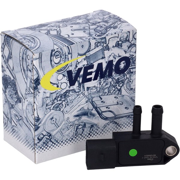 Sensor, avgastryck