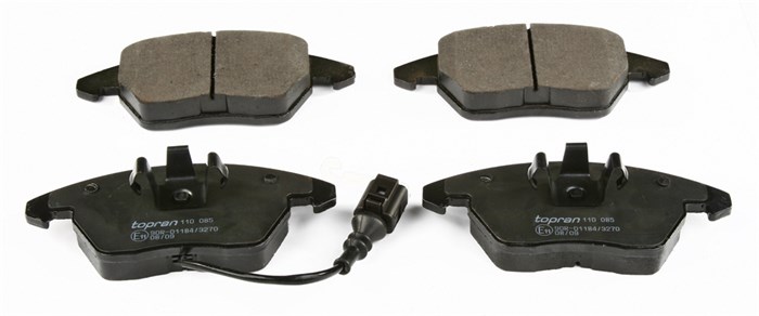 Bromsbeläggsats, Framaxel