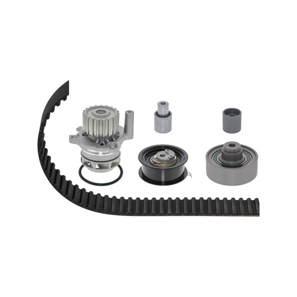 Kamremskit med vattenpump