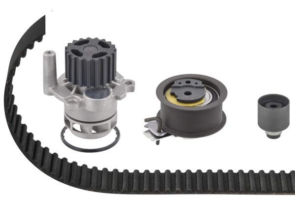 Kamremskit med vattenpump