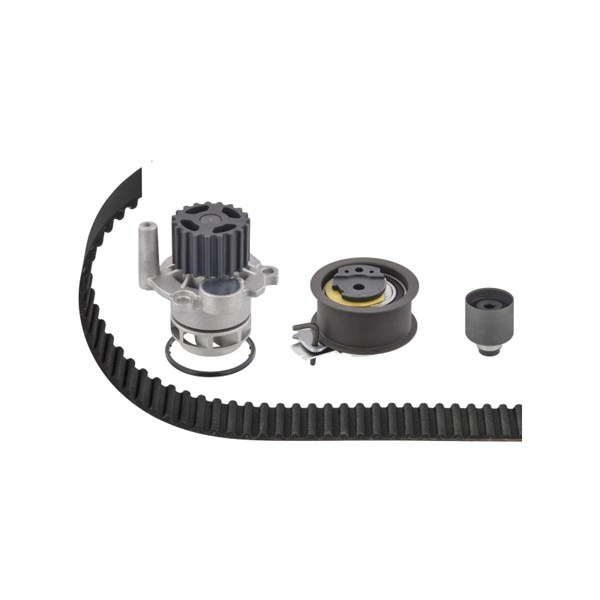 Kamremskit med vattenpump
