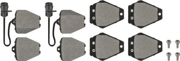 Bromsbeläggsats, Fram Bromsbeläggsats, Fram
