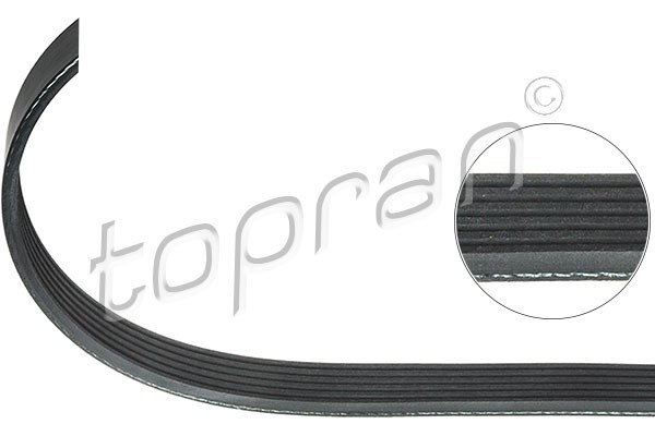 Drivrem Topran 117 019 TOPRAN