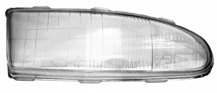 Strålkastarglas, Vänster Tyc 20-3456-LA-1 TYC