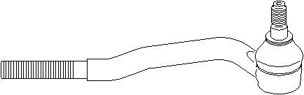 Styrled, framaxel höger