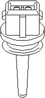 Sensor, insugslufttemperatur