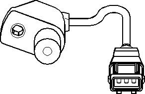 Sensor, kamaxelgivare Topran 207 856 TOPRAN