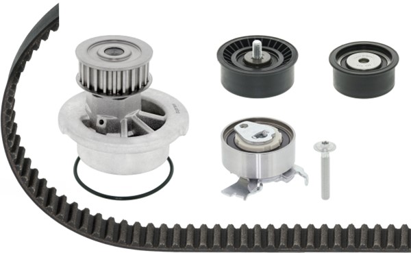 Kamremskit med vattenpump Topran 207 897 TOPRAN