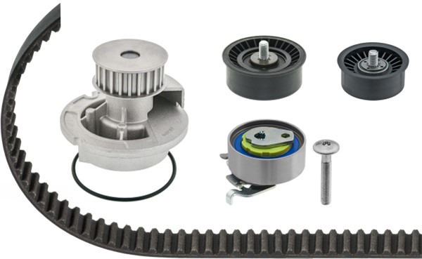 Kamremskit med vattenpump