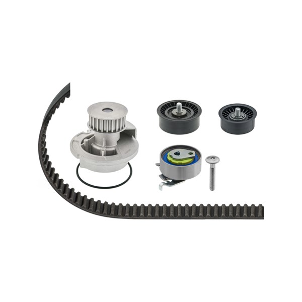 Kamremskit med vattenpump