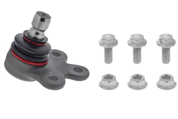 Kulled / Spindelled, framaxel höger, framaxel vänster