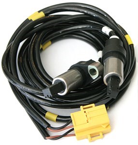 ABS-givare, Sensor, hjulvarvtal, Bak, Bakaxel, Höger bak, Vänster ABS-givare, Sensor, hjulvarvtal, Bak, Bakaxel, Höger bak, Vänster