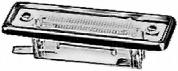 Belysning, registreringsskylt, Höger, Vänster Hella 2KA 004 331-0 HELLA