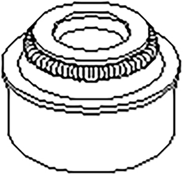 Ventilpackning, Insugssidan, Avgas-/utsläppssidan