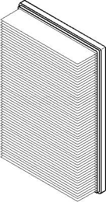 Luftfilter Topran 300 430 TOPRAN