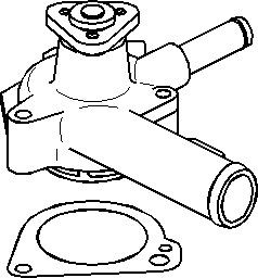 Vattenpump Topran 300 530 TOPRAN Vattenpump Topran 300 530 TOPRAN