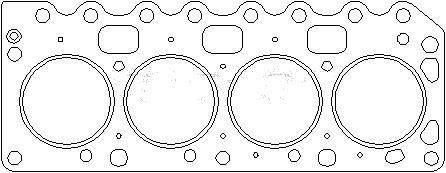 Packning, topplock Topran 301 654 TOPRAN