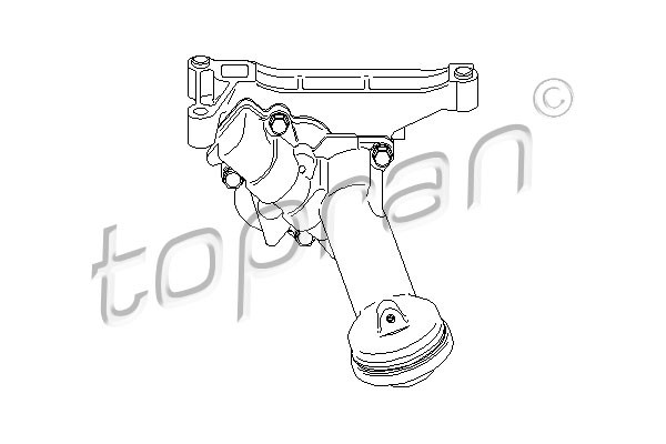 Oljepump Topran 401 147 TOPRAN