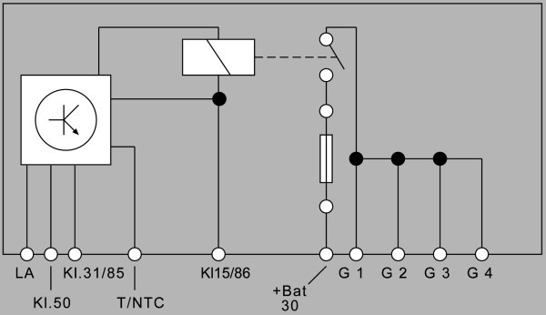 Kontrollenhet, glödstiftsystem Hella 4RV 008 188-041 HELLA