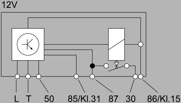 Kontrollenhet, glödstiftsystem Hella 4RV 008 188-171 HELLA