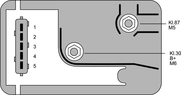 Kontrollenhet, glödstiftsystem Hella 4RV 008 188-301 HELLA
