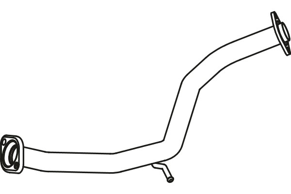Avgasrör, Mitt