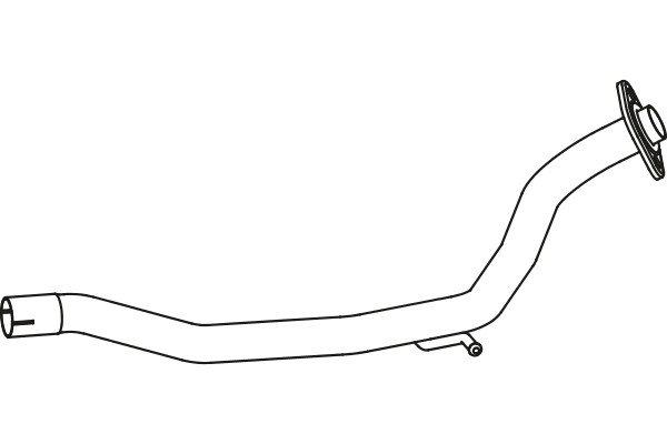 Avgasrör, Mitt