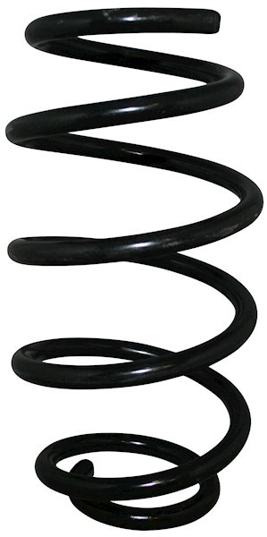 Spiralfjäder, Framaxel