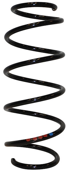 Spiralfjäder, Framaxel