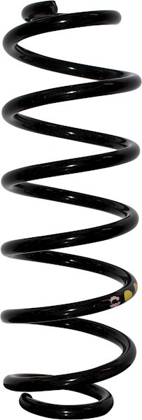 Spiralfjäder, Bakaxel