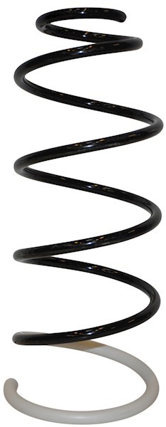 Spiralfjäder, Framaxel