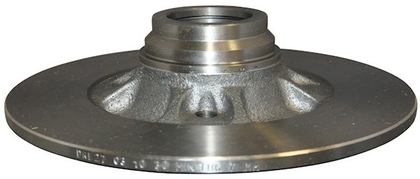 Bromsskiva Solid, Bakaxel