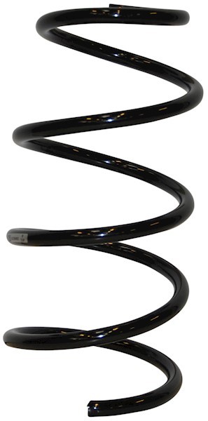 Spiralfjäder, Framaxel
