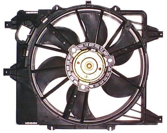 Fläkt, kylare 12V, Höger Nrf 47361 NRF