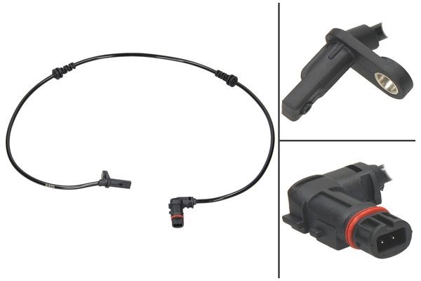 ABS-givare, Sensor, hjulvarvtal, Framaxel
