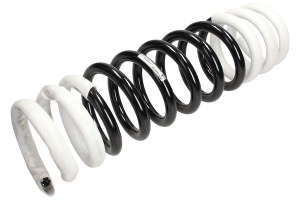 Spiralfjäder, Bakaxel
