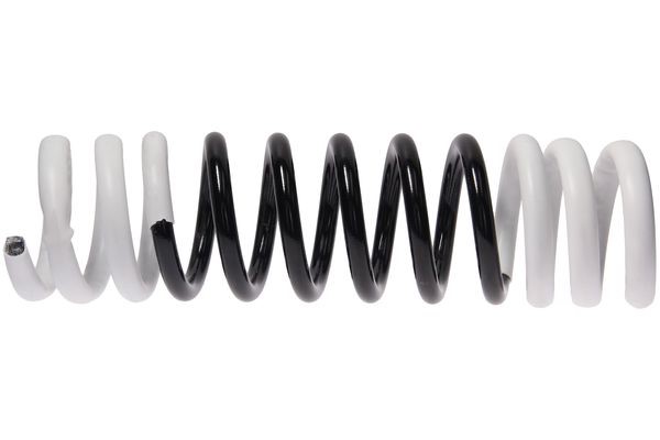 Spiralfjäder, Bakaxel