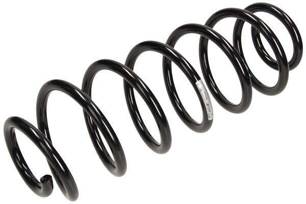 Spiralfjäder, Bakaxel