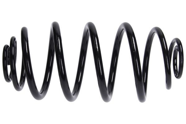 Spiralfjäder, Bakaxel
