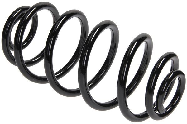 Spiralfjäder, Bakaxel
